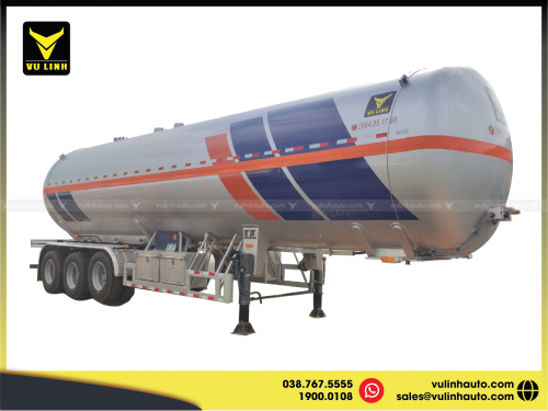 Sơ mi rơ mooc Xitec chở LPG 52 khối